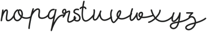 RW - HUGH PILLOW Regular otf (400) Font LOWERCASE