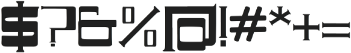 RW - MINOGRAP Regular otf (400) Font OTHER CHARS