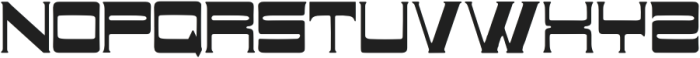 RW - MINOGRAP Regular otf (400) Font UPPERCASE