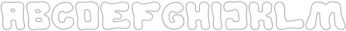 RW - PITCHFOR LINE Regular otf (400) Font UPPERCASE
