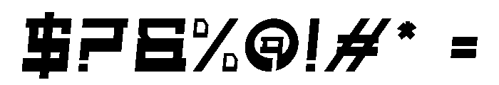 Ryasko Font OTHER CHARS