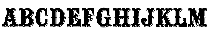 Ryehouse Font UPPERCASE