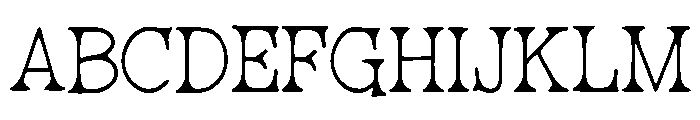Ryken Font UPPERCASE