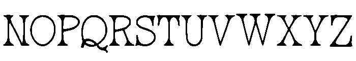 Ryken Font UPPERCASE