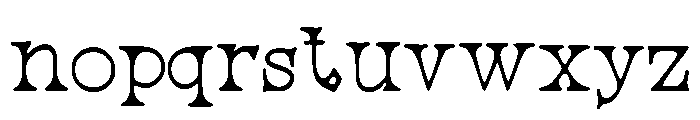Ryken Font LOWERCASE