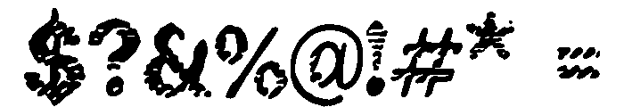 Rylo Font OTHER CHARS