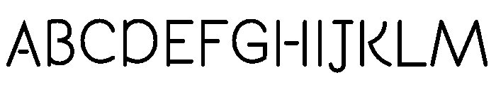Rymble Font UPPERCASE