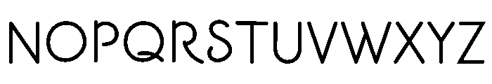 Rymble Font UPPERCASE