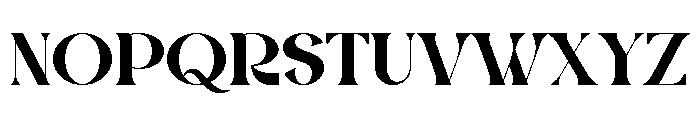 Rytega Font UPPERCASE