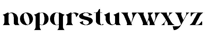 Rytega Font LOWERCASE