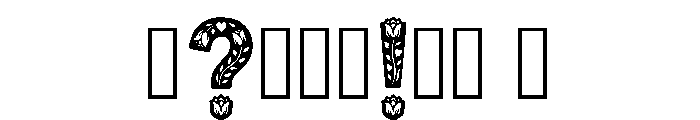Ryvian Regular Font OTHER CHARS