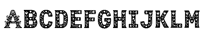 Ryvian Regular Font UPPERCASE