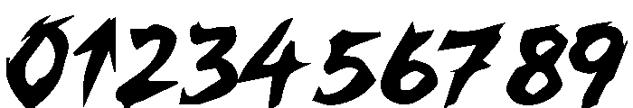 Ryzora Brush Font OTHER CHARS