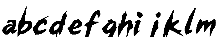 Ryzora Brush FONT