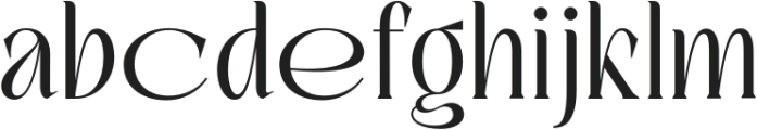 Rynola Regular otf (400) Font LOWERCASE