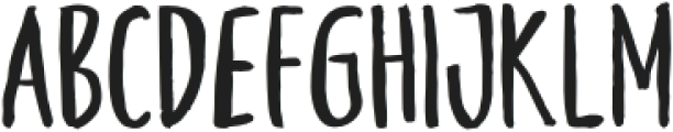 Ryosam Regular otf (400) Font UPPERCASE