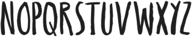 Ryosam Regular otf (400) Font UPPERCASE