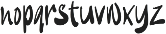 Ryosha otf (400) Font LOWERCASE