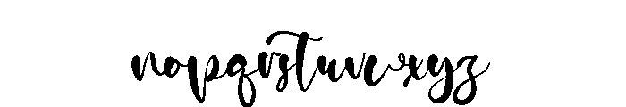 Ryan Gary Font LOWERCASE