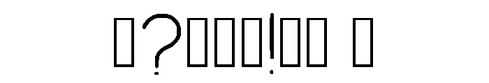Ryanmagee Regular Font OTHER CHARS