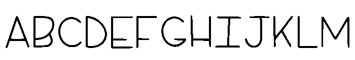 Ryanmagee Regular Font UPPERCASE