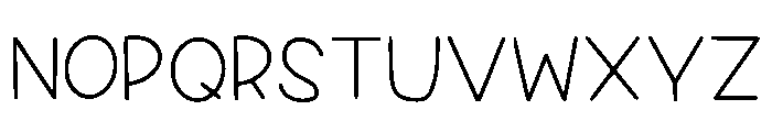Ryanmagee Regular Font UPPERCASE