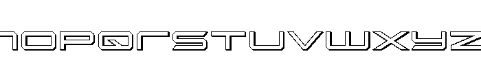 Rycon 3D Font LOWERCASE