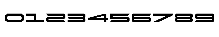 Rycon Bold Expanded Font OTHER CHARS