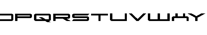 Rycon Bold Expanded Font UPPERCASE