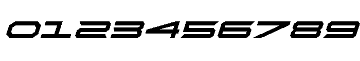 Rycon Bold Italic Font OTHER CHARS