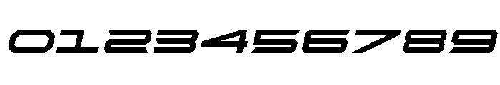 Rycon Bold Semi-Italic Font OTHER CHARS