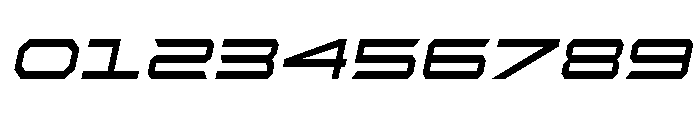 Rycon Condensed Semi-Italic Font OTHER CHARS