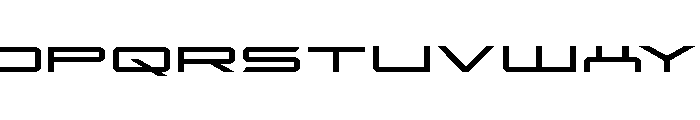 Rycon Expanded Font UPPERCASE