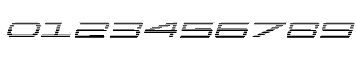 Rycon Gradient Italic Font OTHER CHARS