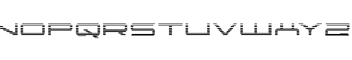 Rycon Gradient Font UPPERCASE