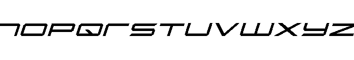 Rycon Italic Font LOWERCASE