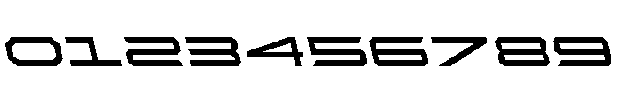 Rycon Semi-Leftalic Font OTHER CHARS