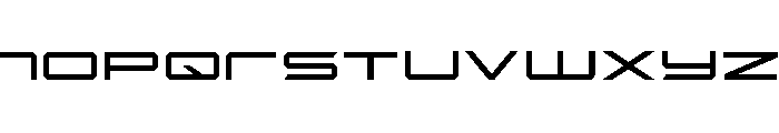 Rycon Font LOWERCASE