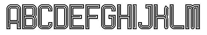 Ryga Regular Font UPPERCASE