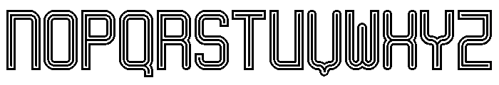 Ryga Regular Font UPPERCASE