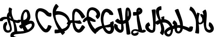 Rypote Rypote Font UPPERCASE