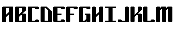 Ryuker BRK Font UPPERCASE