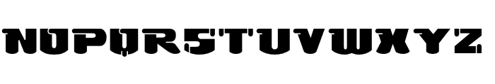 Ryutou Heavy Font UPPERCASE