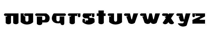 Ryutou Heavy Font LOWERCASE