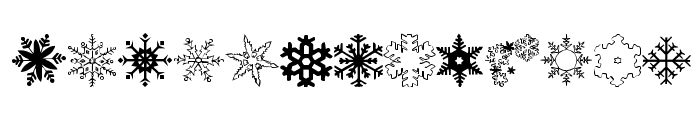 ryp_snowflake1 Font UPPERCASE