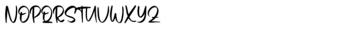 RYS Homie Dreamy Font UPPERCASE