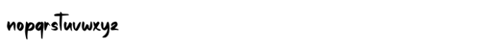 RYS Homie Dreamy Font LOWERCASE