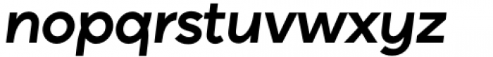 Ryker Bold Oblique Font LOWERCASE