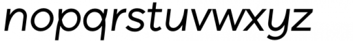 Ryker Regular Oblique Font LOWERCASE