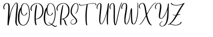 Ryleigh Font UPPERCASE